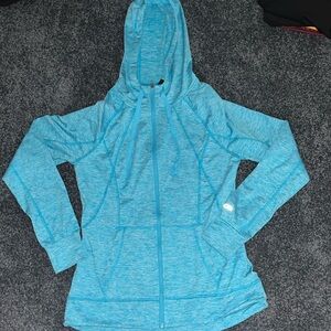 Champion blue zip up